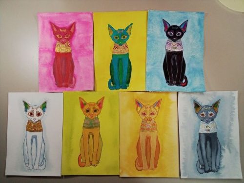 レインボーキャット　猫たち　rainbowcats